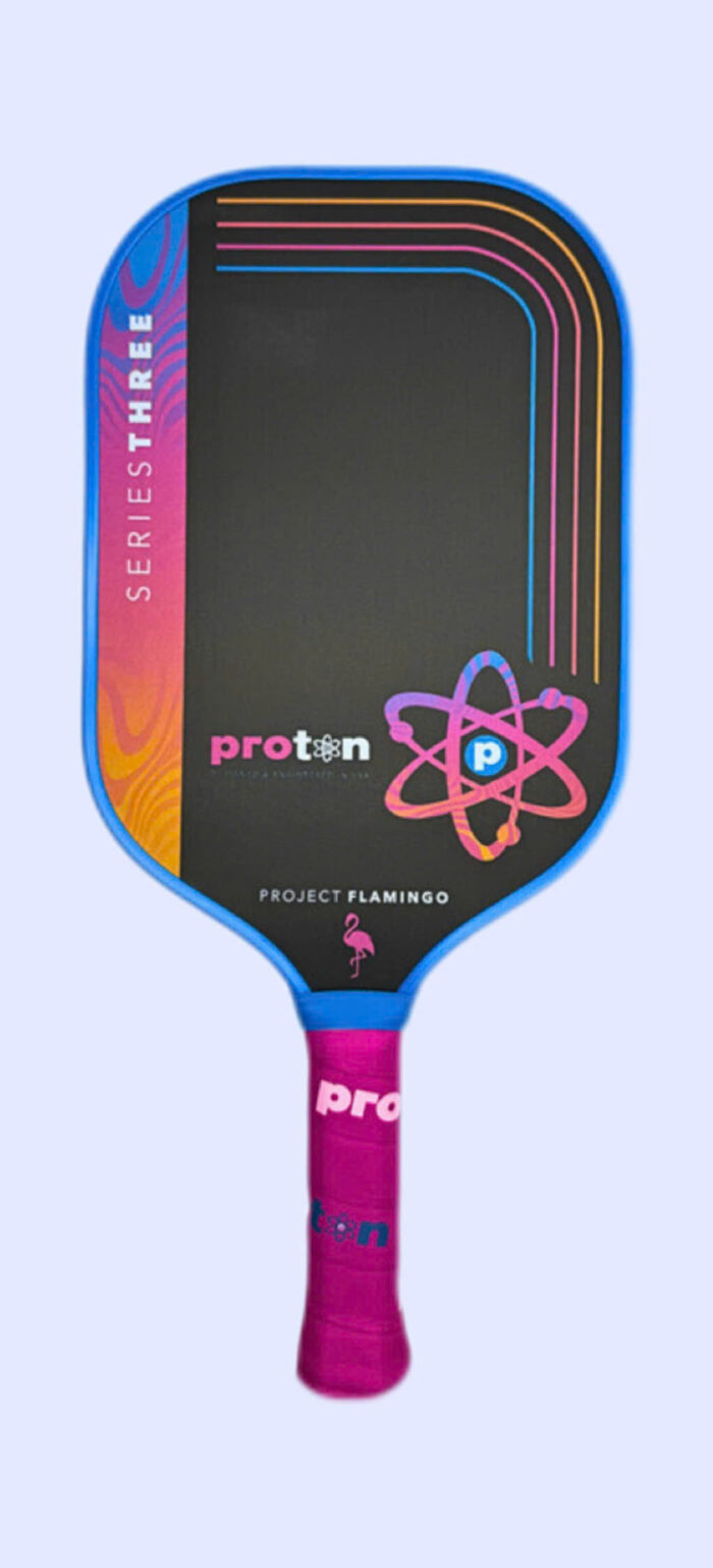 Vợt Pickleball Proton Series Three Pink/White 15mm - Ảnh 3