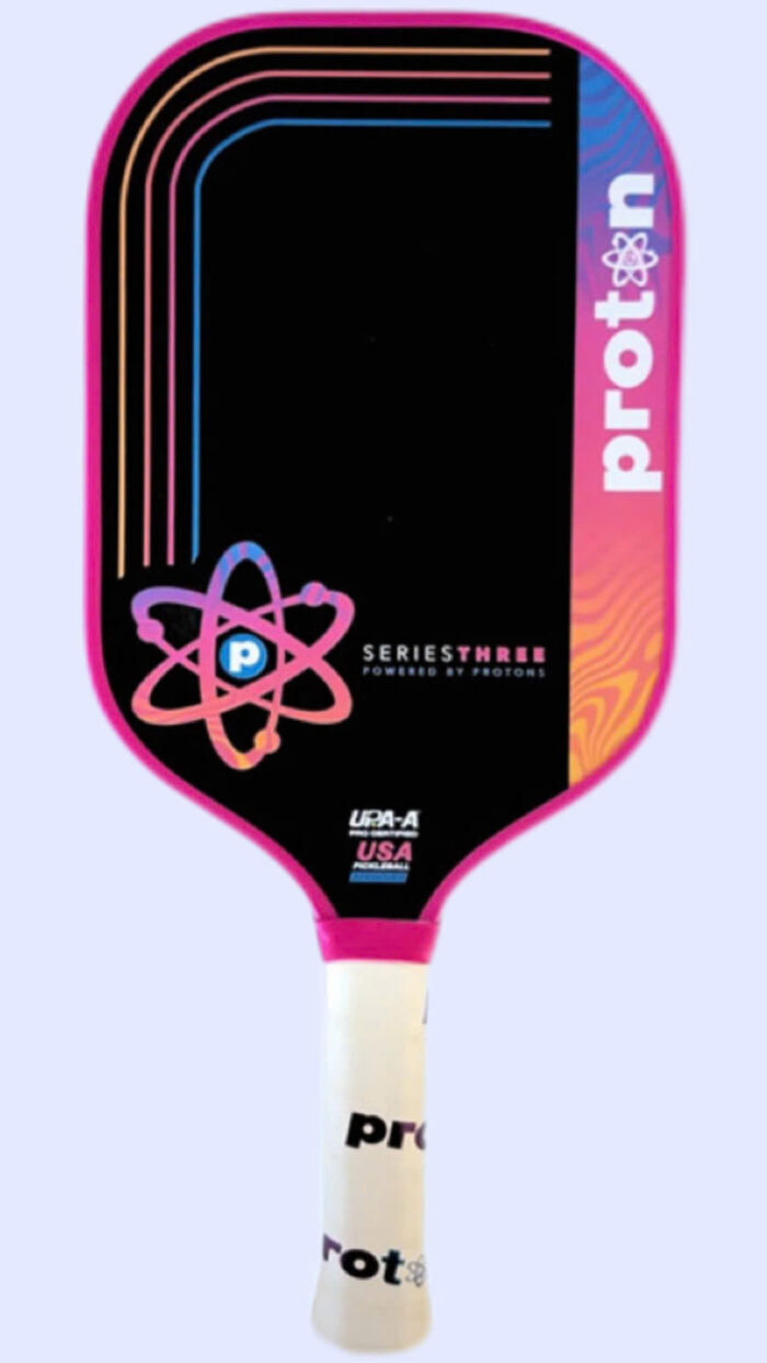 Vợt Pickleball Proton Series Three Pink/White 15mm - Ảnh 2