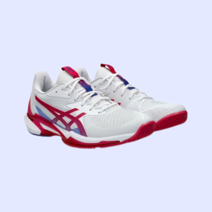 Giày Tennis/Pickleball Nữ Asics Solution Speed FF 3.0 White/Bright Rose - Ảnh 2