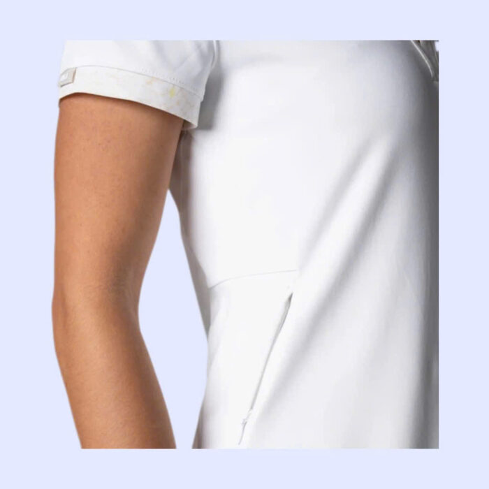 Women's Club Novelty Polo Dress White - Ảnh 3