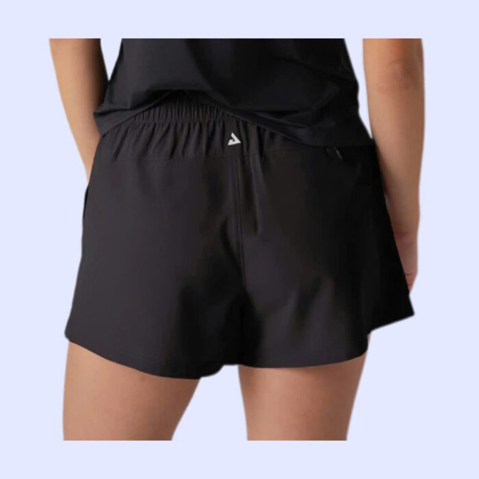 Women's Court Woven Shorts Black - Ảnh 2