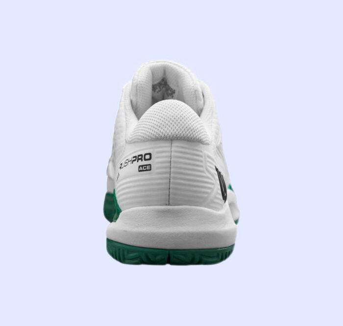 Giày Wilson Rush Pro Ace Junior White Green - Ảnh 3