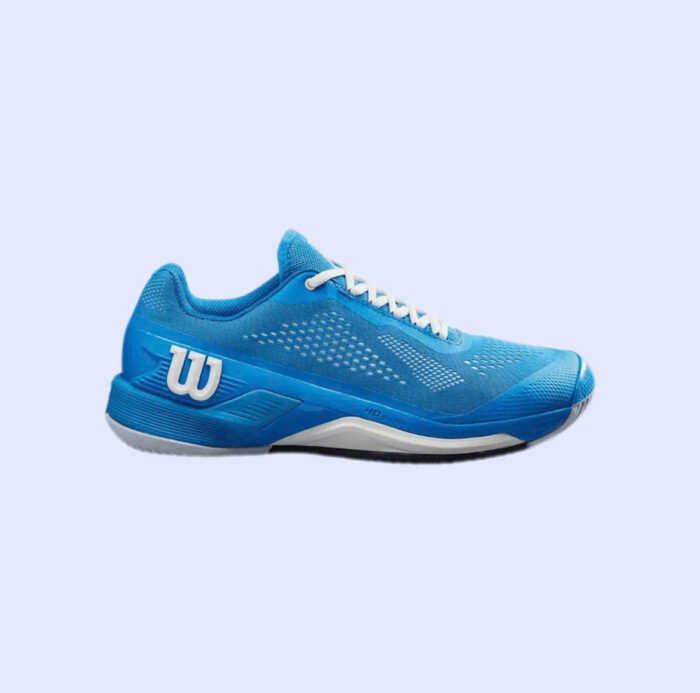 Giày Pickleball/Tennis Wilson Rush Pro 4.0 All Court Tennis Shoes French WRS332080 Màu Xanh Blue