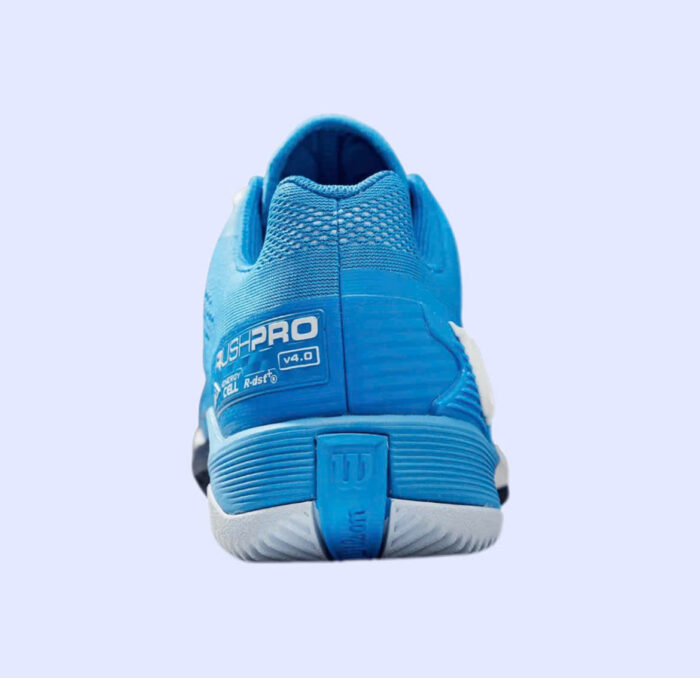 Giày Pickleball/Tennis Wilson Rush Pro 4.0 All Court Tennis Shoes French WRS332080 Màu Xanh Blue - Ảnh 3