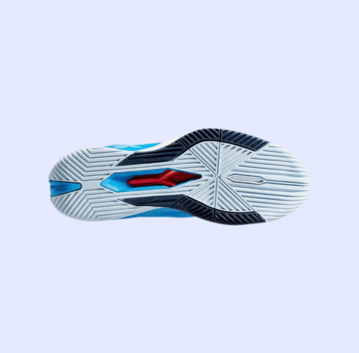 Giày Pickleball/Tennis Wilson Rush Pro 4.0 All Court Tennis Shoes French WRS332080 Màu Xanh Blue - Ảnh 4