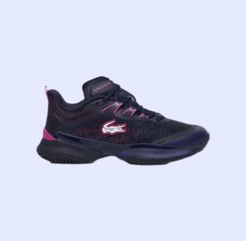 Giày Thể Thao Nữ Lacoste Ag-lt23 Ultra Court Clay Tennis Shoes 49SFA0093 05C Màu Xanh Navy Hồng