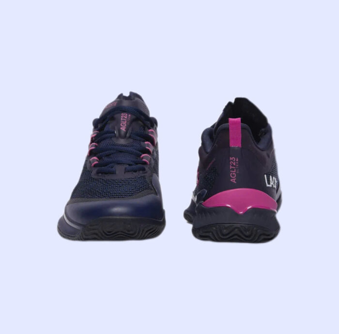 Giày Thể Thao Nữ Lacoste Ag-lt23 Ultra Court Clay Tennis Shoes 49SFA0093 05C Màu Xanh Navy Hồng - Ảnh 5
